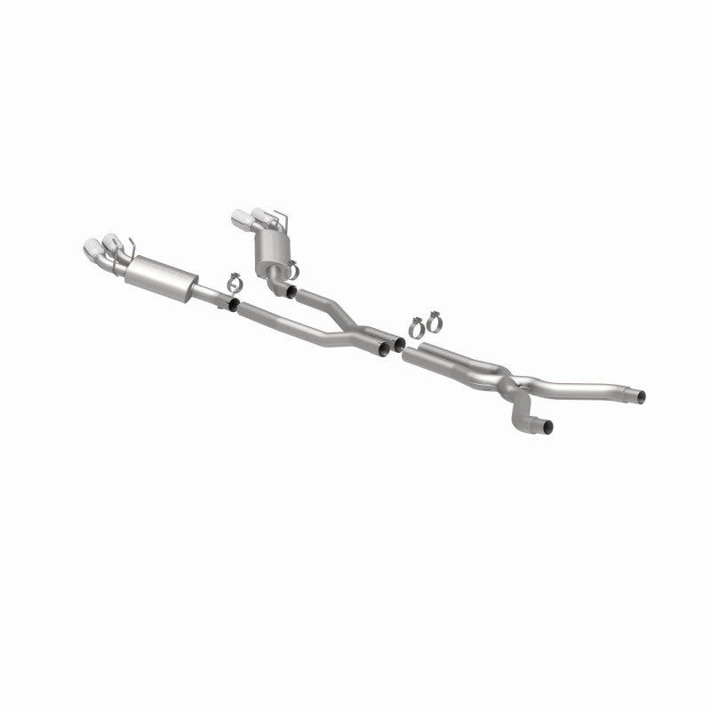 MagnaFlow 13 Chevy Camaro V8 6.2L S/C Quad Split Rear Exit Cat Back Perf Exhaust Magnaflow Catback