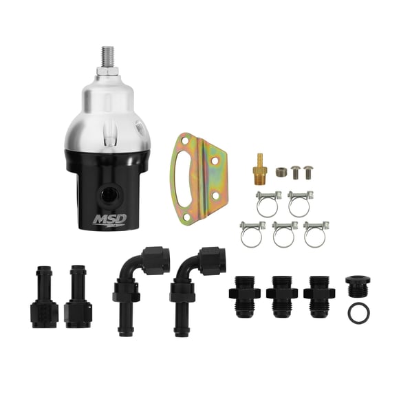 Atomic, Fuel Pump Return Kit with Regulator 2922 MSD Autoparts