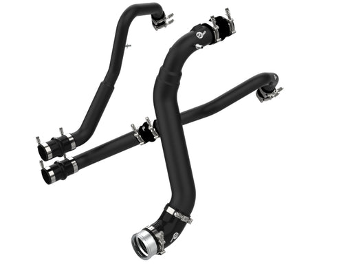 aFe Bladerunner Intercoolers I/C Tubes Hot/Cold 2021+ Ford F-150 V6-2.7L (tt) - Black aFe Intercoolers