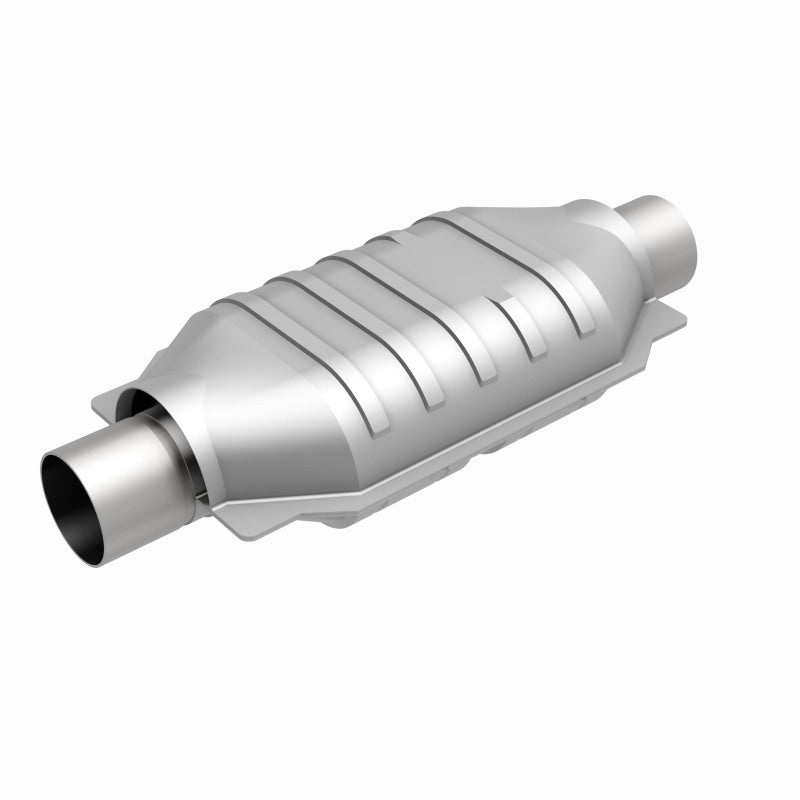 MagnaFlow Univ Cat Conv 3in Inlet/Outlet Center/Center Oval 12in Body L x 7in W x 16in Overall L Magnaflow Catalytic Converter Universal