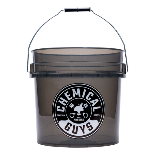Chemical Guys Heavy Duty Detailing Bucket Smoked Black (4.5 Gal) Chemical Guys Wash Buckets