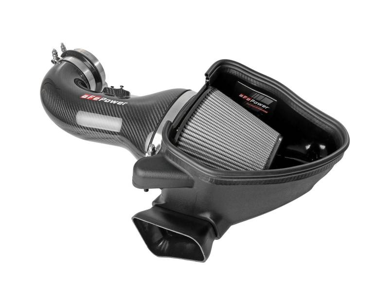 aFe 17-12 Chevrolet Camaro ZL1 (6.2L-V8) Track Series Carbon Fiber CAI System w/ Pro-DRY S Filters aFe Cold Air Intakes