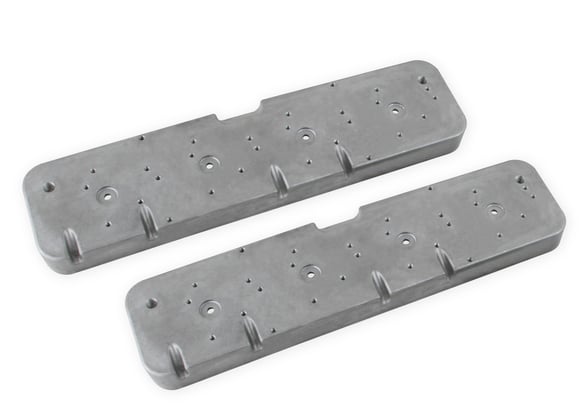 Holley LS Valve Cover Adapter Plates 241-298 HOLLEY Autoparts