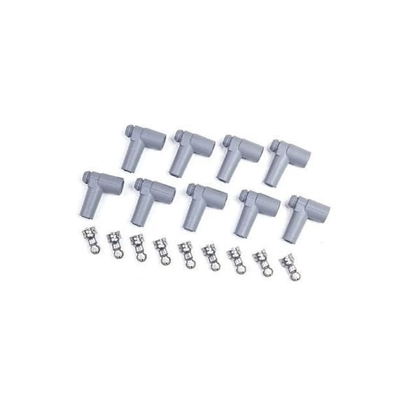 Distributor Boot & Terminal Kit 90 Deg HEI Gray 8849 MSD Autoparts