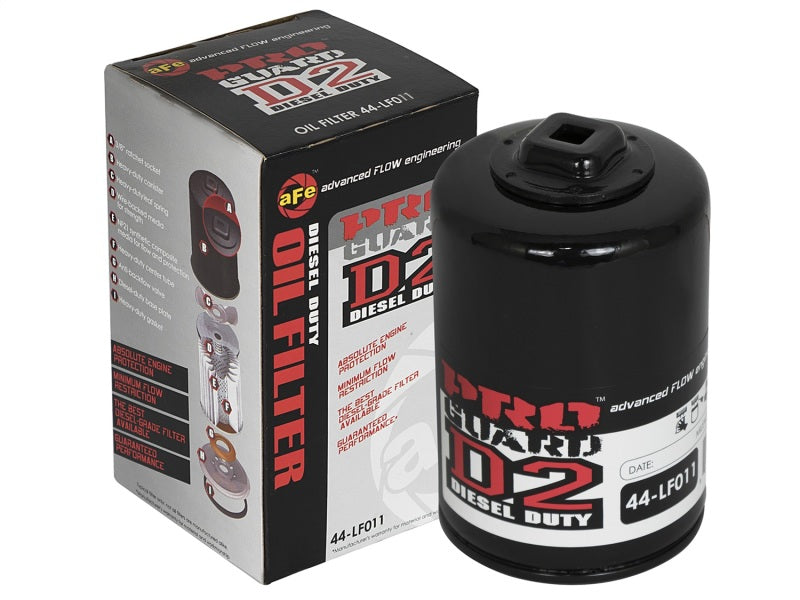 aFe Pro GUARD D2 Oil Filter 99-05 GM Gas Trucks V8 4.8L/5.3L/6.0L (4 Pack) aFe Oil Filters
