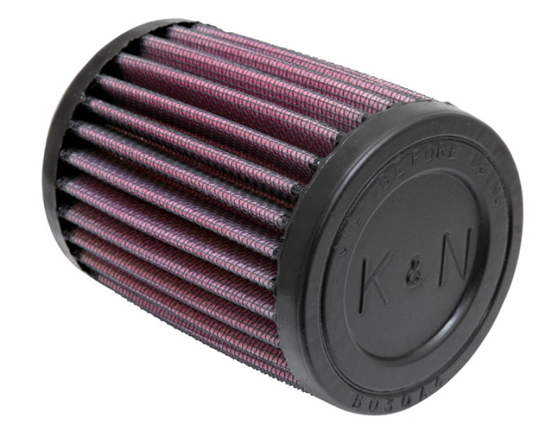 K&N Filter Universal Rubber Filter - Round Straight 1.688in Flange ID x 3in OD x 4in Height K&N Engineering Air Filters - Universal Fit