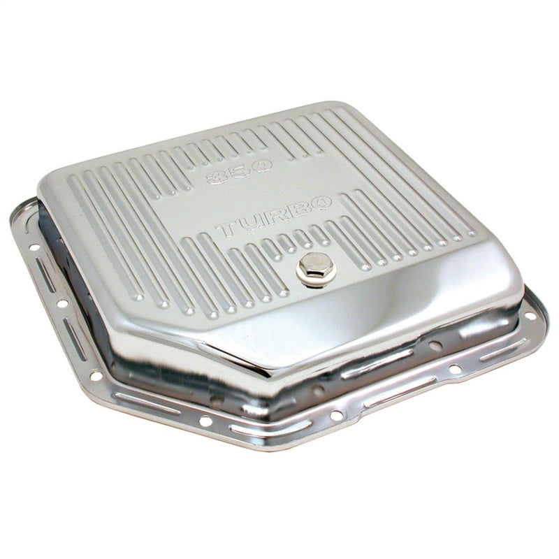 Spectre GM TH350 Transmission Pan - Chrome Spectre Transmission Pans