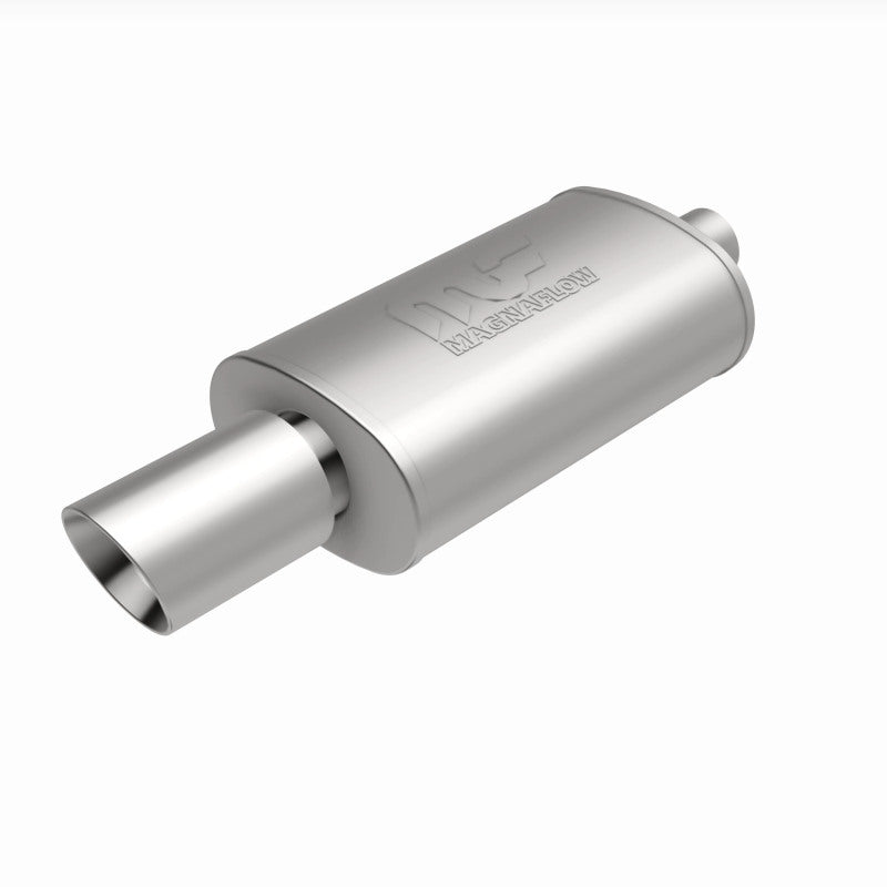 MagnaFlow Muffler W/Tip Mag SS 14X5X8 2.25/4. Magnaflow Muffler