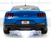 AWE 2024 Ford Mustang GT Fastback S650 RWD Track Edition Catback Exhaust w/ Dual Diamond Black Tips AWE Tuning Catback