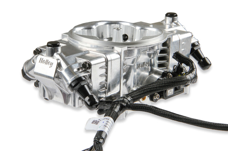 Holley EFI Terminator X Stealth 4150 Throttle Body - Shiny Holley EFI Autoparts
