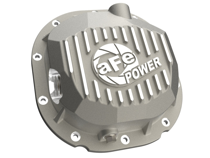 aFe 90-14 Ford F-150 Rear Differential Cover - Raw w/ Machined Fins aFe Diff Covers