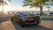 Corsa 2015-2017 Ford Mustang GT 5.0 3in Cat Back Exhaust Polish Quad Tips (Sport) CORSA Performance Catback