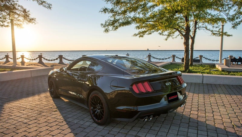 Corsa 2015-2017 Ford Mustang GT 5.0 3in Cat Back Exhaust Polish Quad Tips (Sport) CORSA Performance Catback