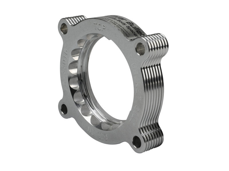 aFe 11-14 Ford Mustang/ 11-14 Ford F-150 V6 3.7L Silver Bullet Throttle Body Spacer - Silver aFe Throttle Body Spacers