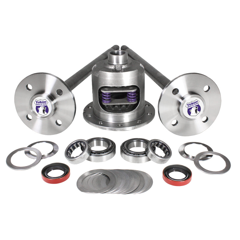 Yukon Gear 79-93 Mustang Axle Kit / 31 Spline / 4 Lug Axles w/ Duragrip Positraction Yukon Gear & Axle Axles
