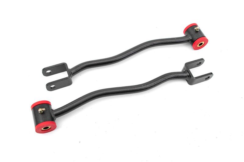 BMR 08-14 Cadillac CTS-V 2nd Gen Lower Trailing Arms Non-Adjustable Poly Bushings - Black Hammertone BMR Suspension Suspension Arms & Components
