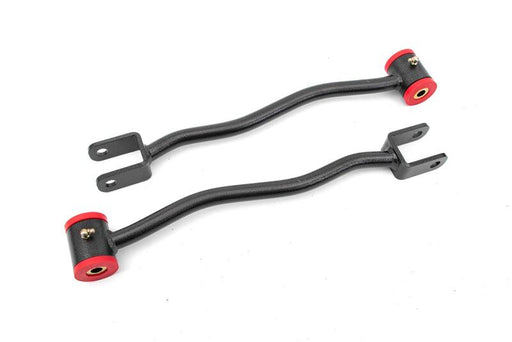 BMR 08-14 Cadillac CTS-V 2nd Gen Lower Trailing Arms Non-Adjustable Poly Bushings - Black Hammertone BMR Suspension Suspension Arms & Components