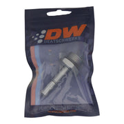 DeatschWerks 10AN ORB Male to 3/8in Male EFI Quick Connect Adapter - Anodized DW Titanium DeatschWerks Fuel Components Misc