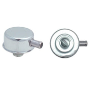 Spectre Oil Breather Cap w/Tube (Push-In) Spectre Engine Breather Filters