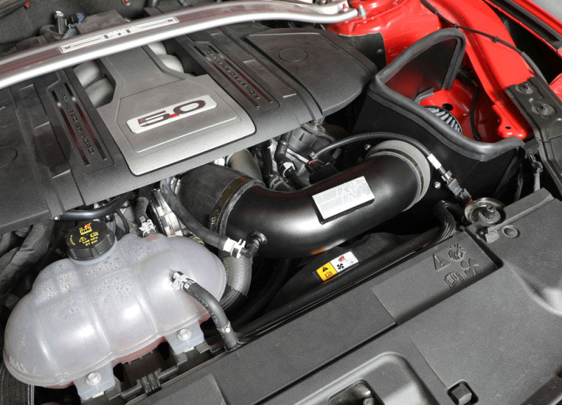 K&N 2018 Ford Mustang GT V8 5.0L F/I Performance Intake Kit K&N Engineering Cold Air Intakes