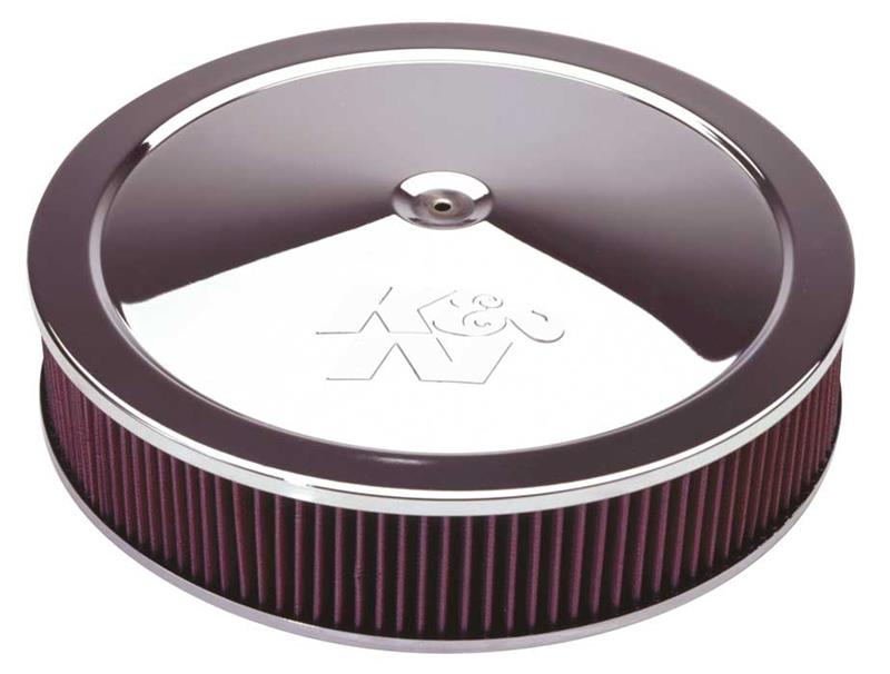 K&N 7-5/16in Flange 16india 3-1/4in h 1indrop Base K&N Engineering Air Filters - Universal Fit