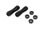 BMR 70-81 Chevrolet Camaro / Pontiac Firebird Tie Rod Sleeves 11/16in Thread - Black Anodized BMR Suspension Tie Rods