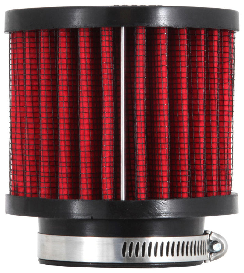 K&N 1.75 inch Vent 3 inch D 2.5 inch H Air Filter - Rubber Top K&N Engineering Air Filters - Universal Fit