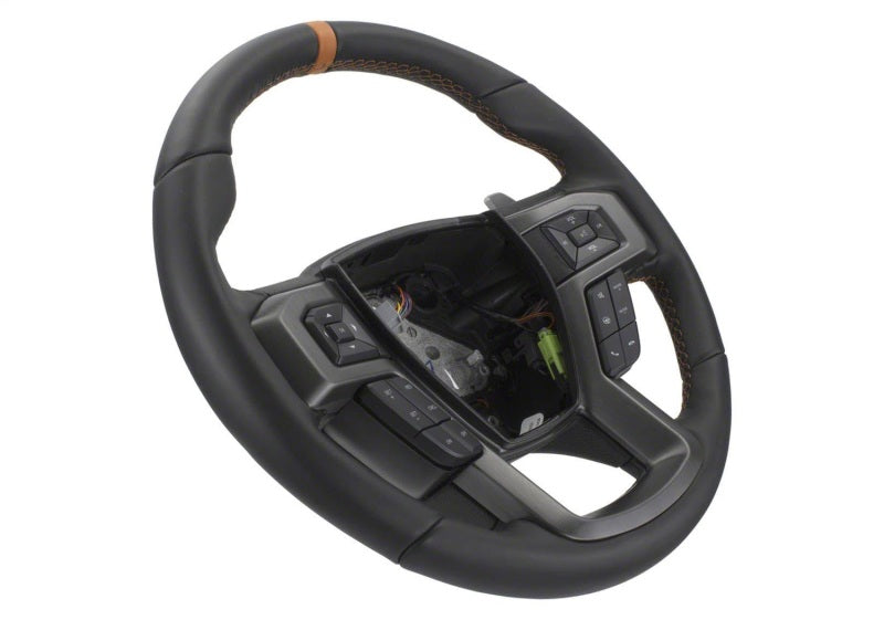Ford Racing 2015-2017 F-150 Raptor Performance Steering Wheel Kit - Orange Sightline Ford Racing Steering Wheels