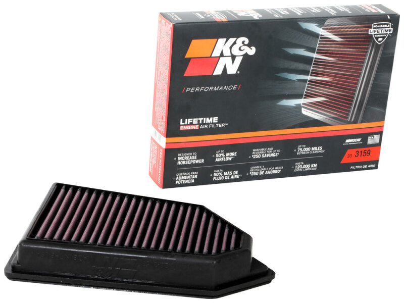 K&N Ford Puma Ii L3-1.0L F/I 20-21 K&N Engineering Air Filters - Direct Fit