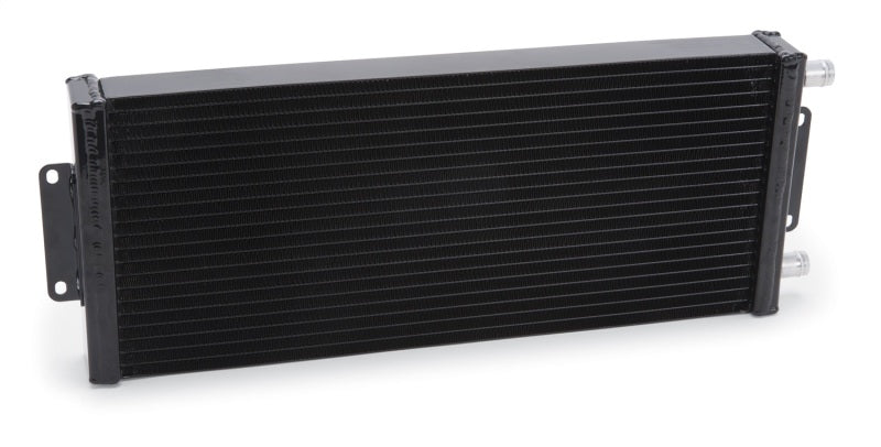 Edelbrock Heat Exchanger Dual Pass Single Row 20 500 Btu/Hr 20in x 8in x 2in Black Edelbrock Intercoolers