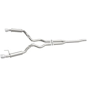 MagnaFlow Cat-Back 15-16 Ford Mustang 2.3L L4 Competition SS 3in Dual Split Rear 4.5in Black Tips Magnaflow Catback