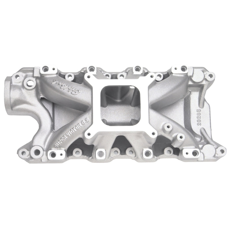 Edelbrock Ford Windsor Super Victor EFI Manifold 8 2In Deck Edelbrock Intake Manifolds