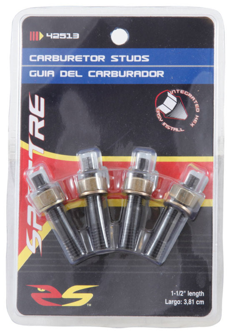 Spectre Carburetor Stud Kit w/Hardware 1-1/2in. Spectre Carburetors