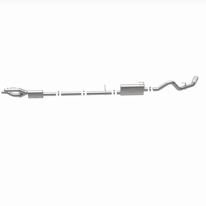 MagnaFlow 2020 Ford F250/F350 3.5in Street Series Cat-Back Exhaust Rear Passenger Exit-Polished Tip