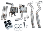 AWE Tuning 18-23 S550 Mustang GT SwitchPath Exhaust - Chrome Silver Tips AWE Tuning Catback
