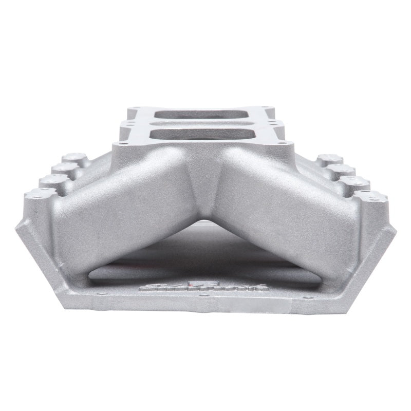 Edelbrock Intake Manifold Chrysler Gen II 426-572 Hemi Dual Quad Single Plane for Carburetors Edelbrock Intake Manifolds