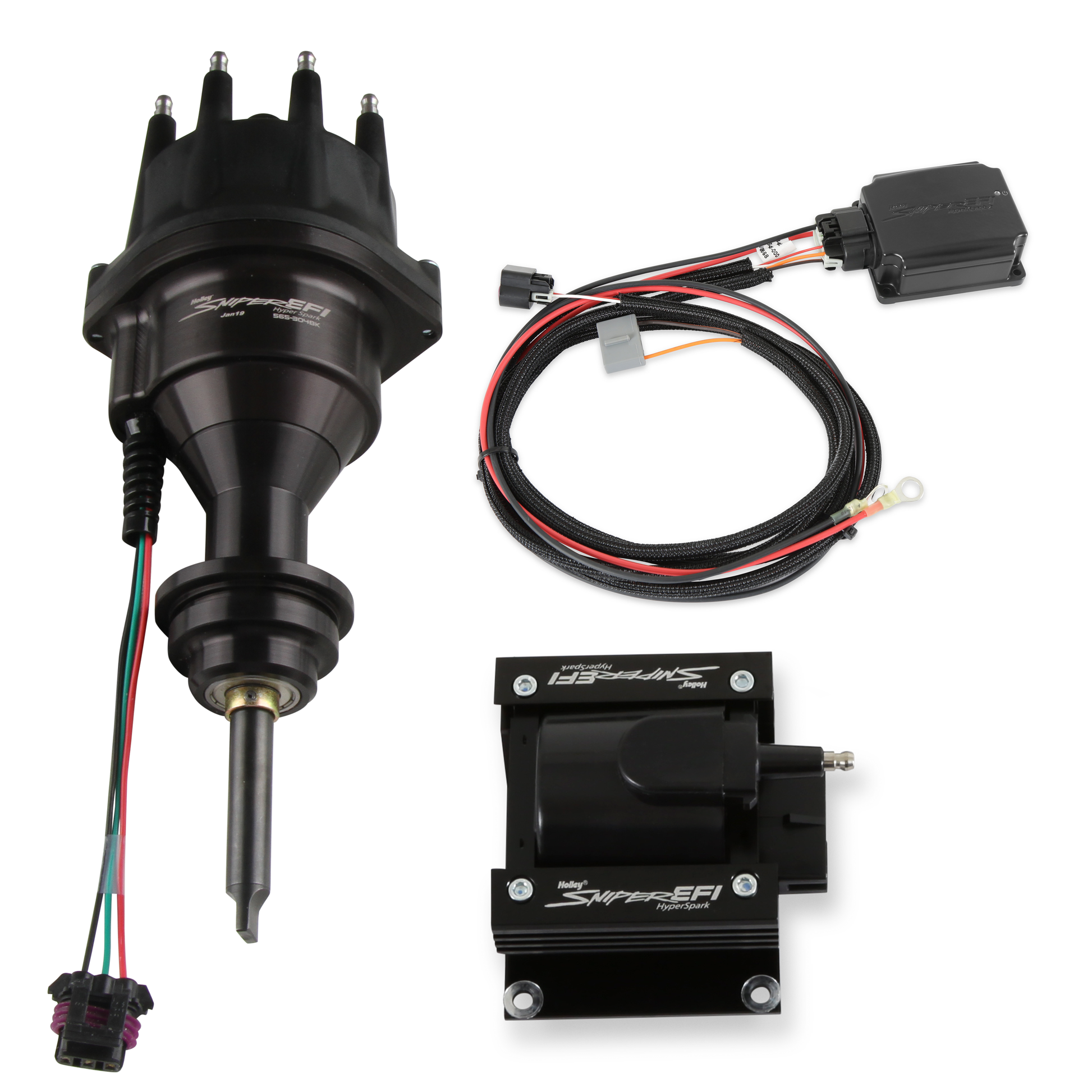 Sniper EFI HyperSpark 2 Ignition System - CHRYSLER 318 / 360 - Black