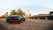 Corsa 2015-2017 Ford Mustang GT 5.0 3in Axle Back Exhaust Polish Quad Tips (Sport) CORSA Performance Axle Back