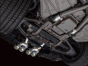 AWE Tuning 05-07 C6 Chevrolet Corvette 6.0L Track Edition Axle-Back Exhaust w/ Chrome Silver Tips AWE Tuning Axle Back