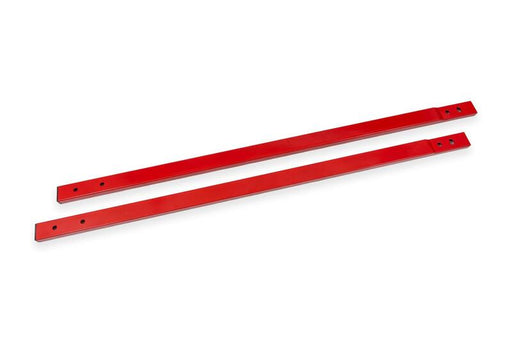 BMR Suspension 24-25 Ford Mustang Chassis Jacking Rails - Red BMR Suspension Chassis Bracing