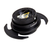 NRG Quick Release Kit Gen 3.0 - Black Body / Black Ring w/Handles NRG Quick Release Adapters