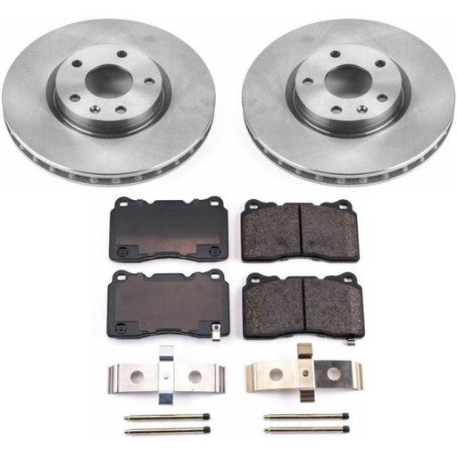 Power Stop 2014 Chevrolet Corvette Front Autospecialty Brake Kit PowerStop Brake Kits - OE