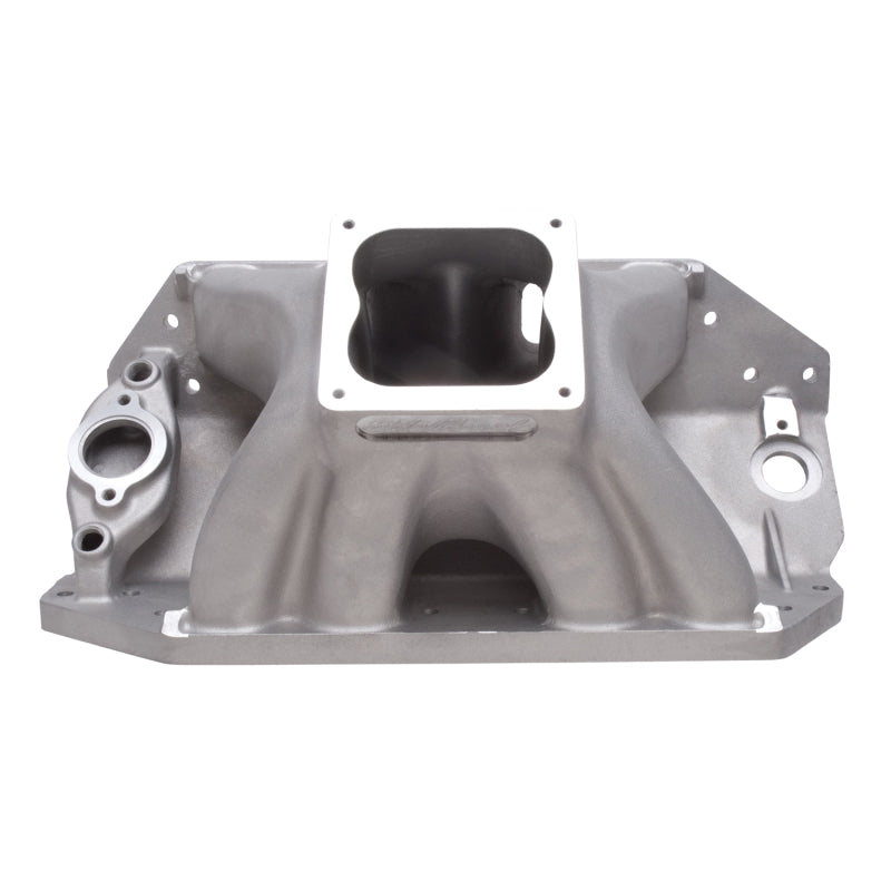 Edelbrock Manifold Big Victor II BBC w/ Edelbrock Profiler or Dart Big Chief Heads Dominator Flange Edelbrock Intake Manifolds