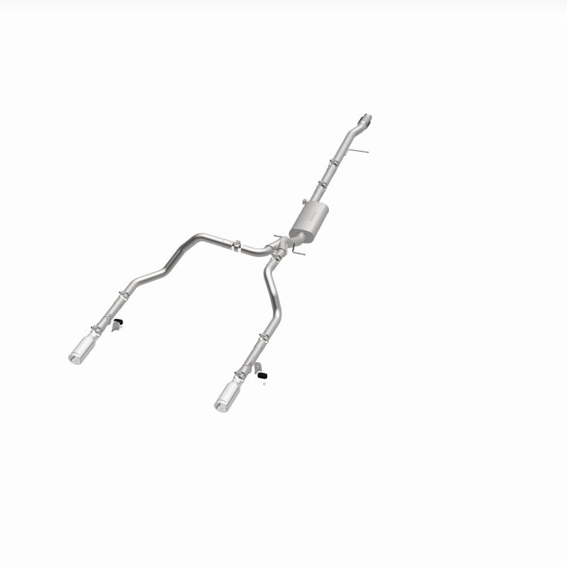 MagnaFlow 2019 Chevy Silverado 1500 V8 5.3L/V6 4.3 Street Series Dual Exit Exhaust w/ Polished Tips