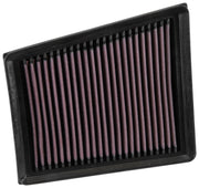 K&N 2016 Renault Megane IV L4-1.5L DSL Replacement Drop In Air Filter K&N Engineering Air Filters - Drop In