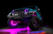 Oracle Bluetooth + RF Underbody Rock Light Kit - 8 PCS - ColorSHIFT ORACLE Lighting Light Bars & Cubes