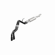 MagnaFlow SYS Cat-Back 10-14 Ford Raptor 6.2L V8 2.5/3in Black Dual Same Side Exit Rear 3.5 Tips Magnaflow Catback