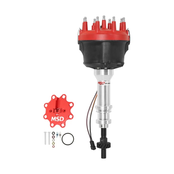 Ford V8 351C-460 Billet Distributor, STEEL GEAR 85801