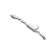 MagnaFlow Cat-Back, SS, 2.5/3in, Turn Down In Front Rear Tire 2015 Ford F150 2.7L V6T Ext Cab Magnaflow Catback