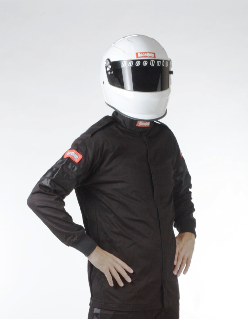 RaceQuip Black SFI-1 1-L Jacket - XL Racequip Racing Jackets